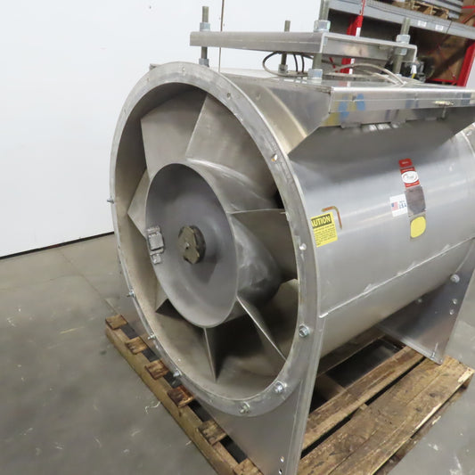 Hartzell A55-427VA-ALFC5C Aluminum 42" Vaneaxial Fan 35200CFM Belt Driven