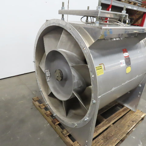 Hartzell A55-427VA-ALFC5C Aluminum 42" Vaneaxial Fan 35200CFM Belt Driven
