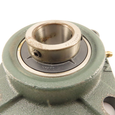 NTN F207 1-1/2" Bore 4 Bolt Flange Mount Bearing Unit