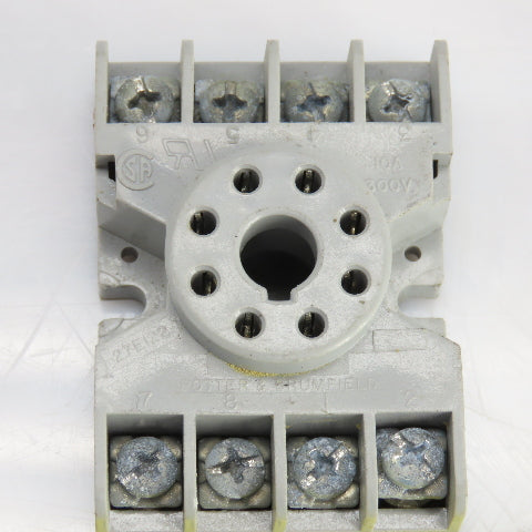 Potter & Brumfield 27EI22 10A 300V Relay Socket Base Lot Of 4