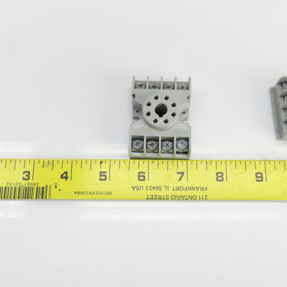 Potter & Brumfield 27EI22 10A 300V Relay Socket Base Lot Of 4