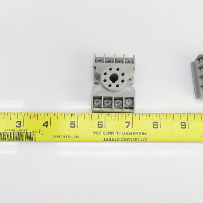 Potter & Brumfield 27EI22 10A 300V Relay Socket Base Lot Of 4
