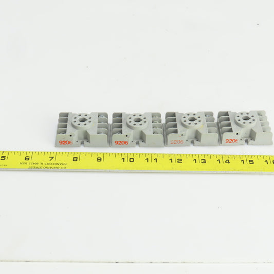 Potter & Brumfield 27EI22 10A 300V Relay Socket Base Lot Of 4