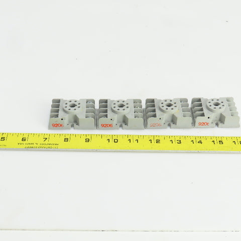 Potter & Brumfield 27EI22 10A 300V Relay Socket Base Lot Of 4