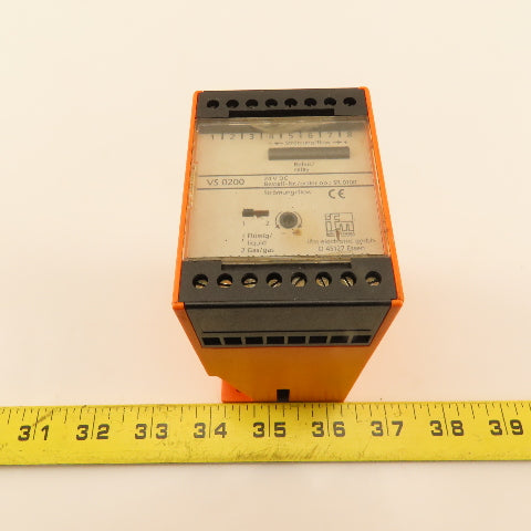IFM SR0100 24VDC Control Monitor For Flow Sensors