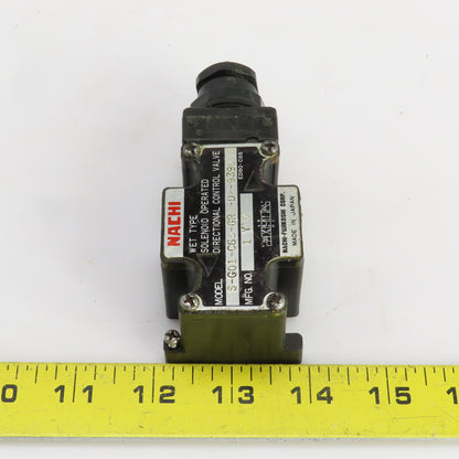 NACHI S-G01-C6S-GRZ-D2-9390A Hydraulic Directional Control Valve 24VDC