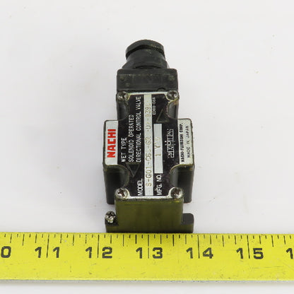 NACHI S-G01-C6S-GRZ-D2-9390A Hydraulic Directional Control Valve 24VDC