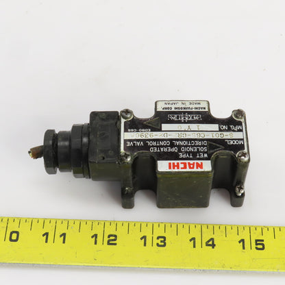 NACHI S-G01-C6S-GRZ-D2-9390A Hydraulic Directional Control Valve 24VDC
