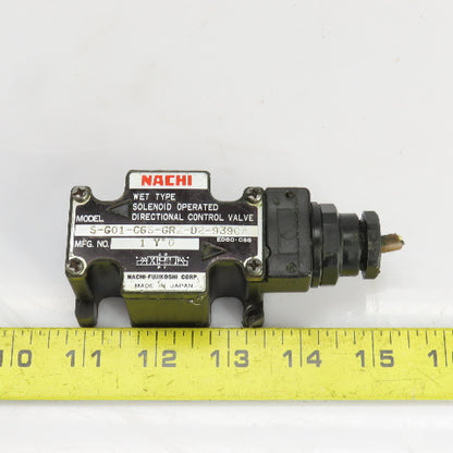 NACHI S-G01-C6S-GRZ-D2-9390A Hydraulic Directional Control Valve 24VDC
