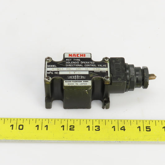 NACHI S-G01-C6S-GRZ-D2-9390A Hydraulic Directional Control Valve 24VDC