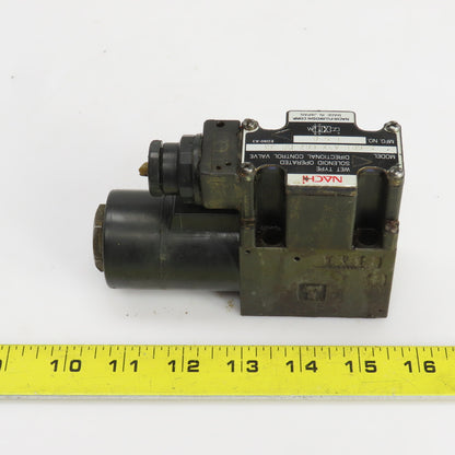 Nachi SS-G01-A3X-GRZ-D2-33 Hydraulic Directional Control Valve 24VDC