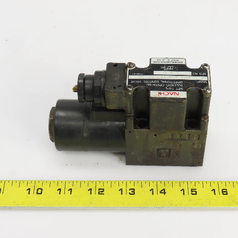 Nachi SS-G01-A3X-GRZ-D2-33 Hydraulic Directional Control Valve 24VDC