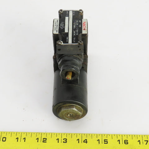 Nachi SS-G01-A3X-GRZ-D2-33 Hydraulic Directional Control Valve 24VDC