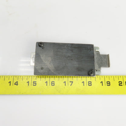 3-1/4" x 1-7/8" Din Rail Mounting Plate Lot Of 3
