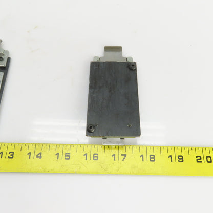 3-1/4" x 1-7/8" Din Rail Mounting Plate Lot Of 3