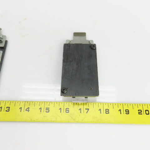 3-1/4" x 1-7/8" Din Rail Mounting Plate Lot Of 3