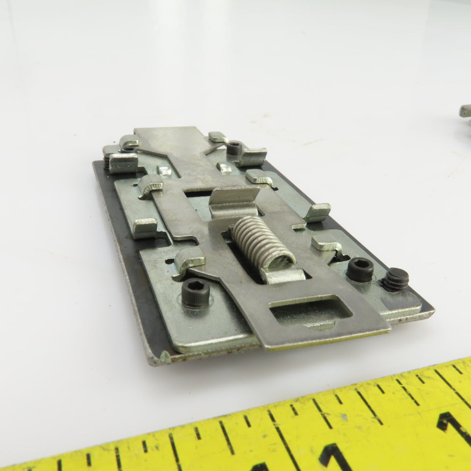 3-1/4" x 1-7/8" Din Rail Mounting Plate Lot Of 3