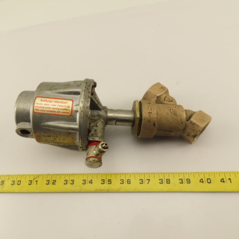 Gemu 51425D19511 1" Brass 2 Way Valve Pneumatic Actuator Assembly