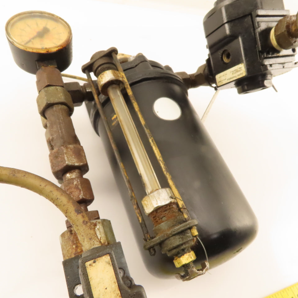 Norgren 10-815-081 3/8" NPT Air Mechanical Lubricator Regulator Assembly