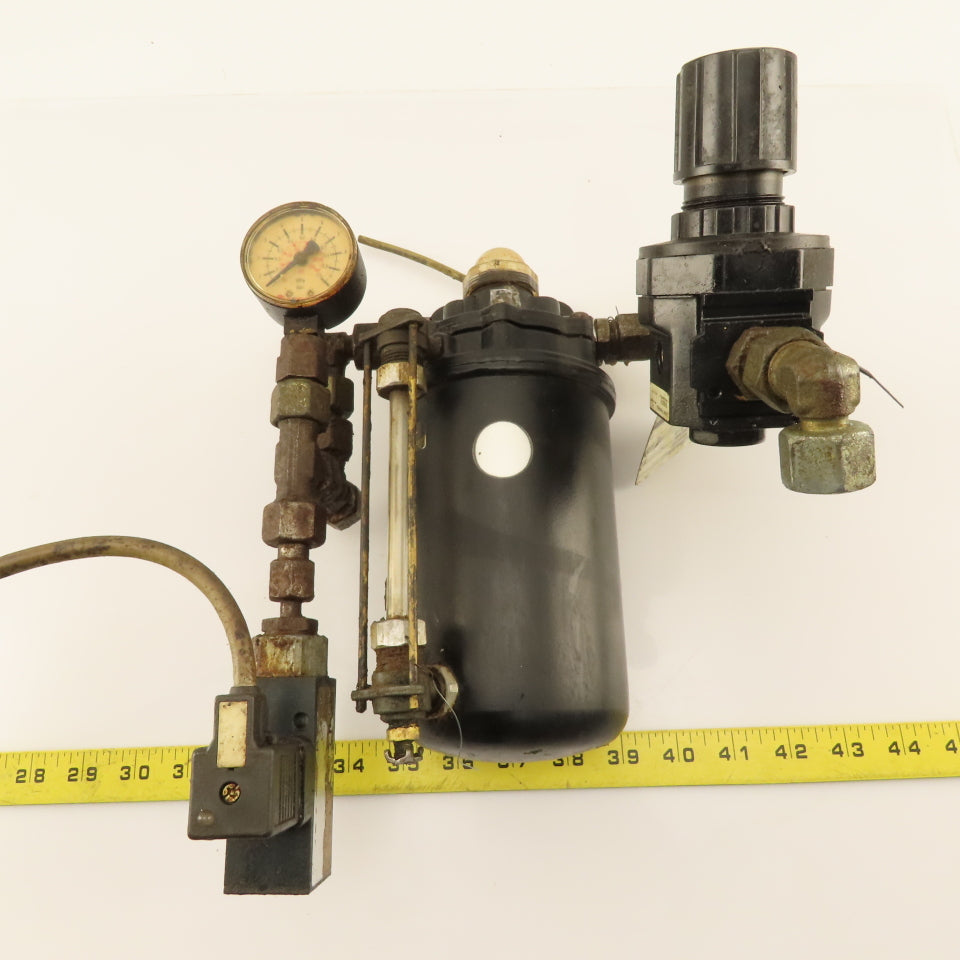 Norgren 10-815-081 3/8" NPT Air Mechanical Lubricator Regulator Assembly