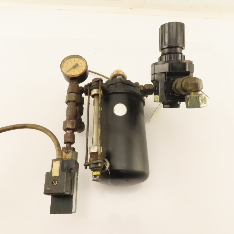 Norgren 10-815-081 3/8" NPT Air Mechanical Lubricator Regulator Assembly