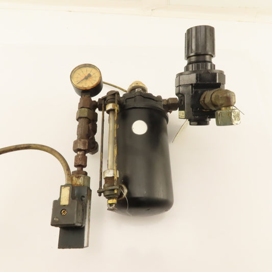 Norgren 10-815-081 3/8" NPT Air Mechanical Lubricator Regulator Assembly