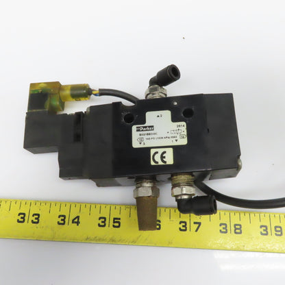 Parker B5G1BB549C 3/2 Position Pneumatic Solenoid Valve 24V AC/DC Coil