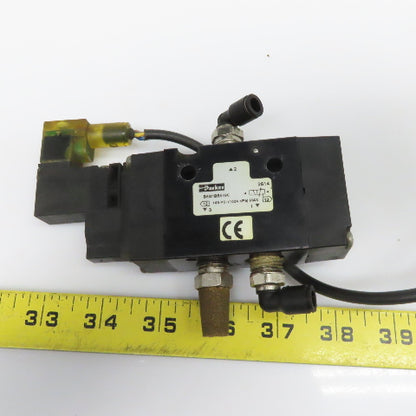 Parker B5G1BB549C 3/2 Position Pneumatic Solenoid Valve 24V AC/DC Coil