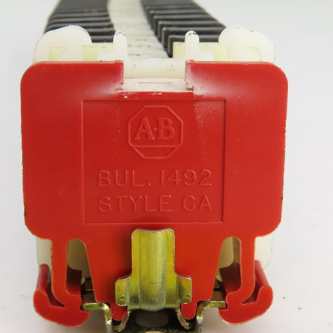 Allen Bradley Bul. 1492 Style CA Wire Terminal Contact Fuse Blocks Lot Of 33