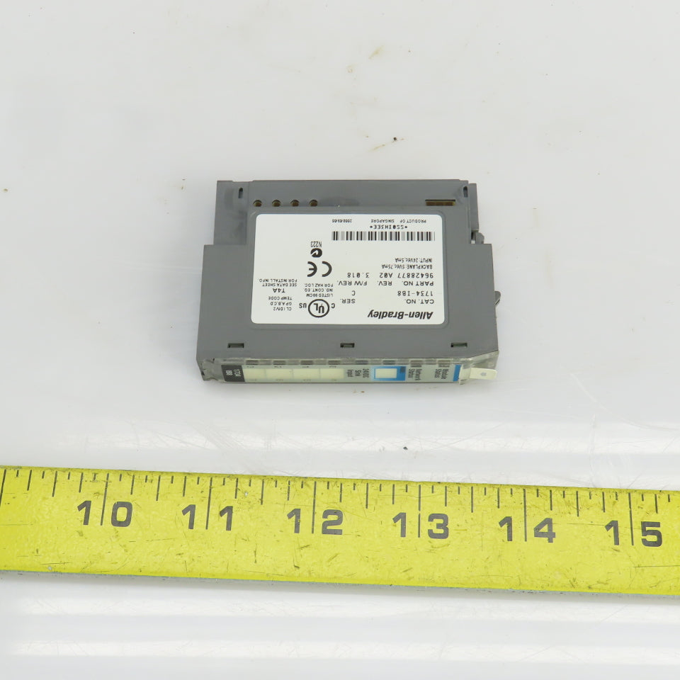 Allen Bradley 1734-IB8 24VDC Sink Input Module F/W 3.018 Rev.A02