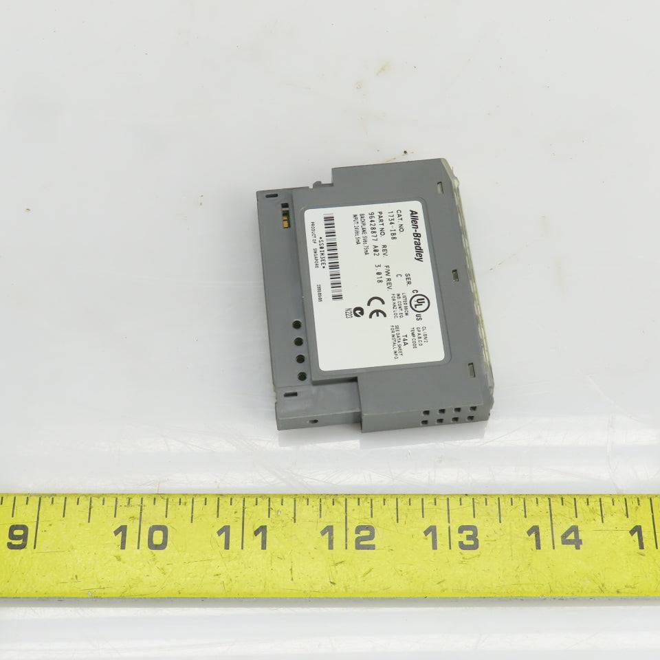 Allen Bradley 1734-IB8 24VDC Sink Input Module F/W 3.018 Rev.A02