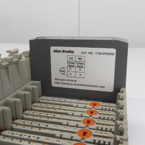 Allen Bradley 1734-MB Input Modules 9 Pcs 1492-SP Breaker 3 Pcs Total Lot Of 24