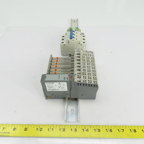 Allen Bradley 1734-MB Input Modules 9 Pcs 1492-SP Breaker 3 Pcs Total Lot Of 24