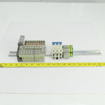 Allen Bradley 1734-MB Input Modules 9 Pcs 1492-SP Breaker 3 Pcs Total Lot Of 24