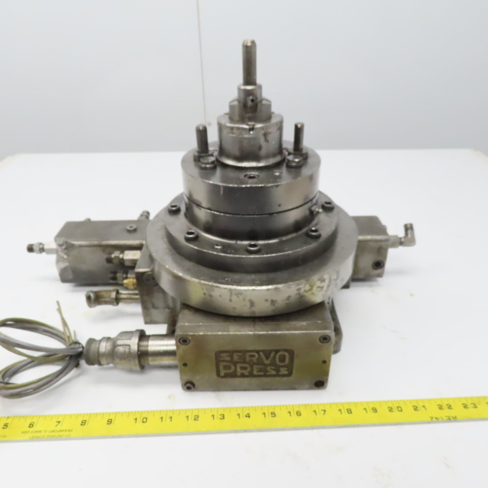 Servo Press Hydraulic Rotary Turn Table Fixture