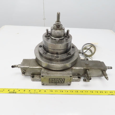 Servo Press Hydraulic Rotary Turn Table Fixture
