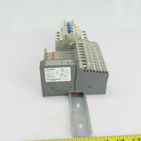 Allen Bradley 1734-MB Input Modules 9 Pcs 1492-SP Breaker 3 Pcs Total Lot Of 22