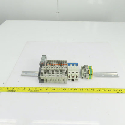 Allen Bradley 1734-MB Input Modules 9 Pcs 1492-SP Breaker 3 Pcs Total Lot Of 22