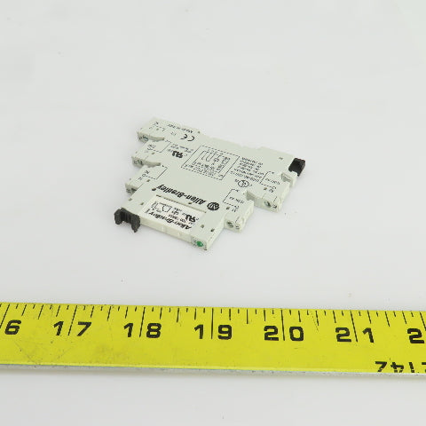 Allen Bradley 700-HLT1U Ser.A Terminal Block W/700-TBR24 Ser.A Relay Lot Of 4