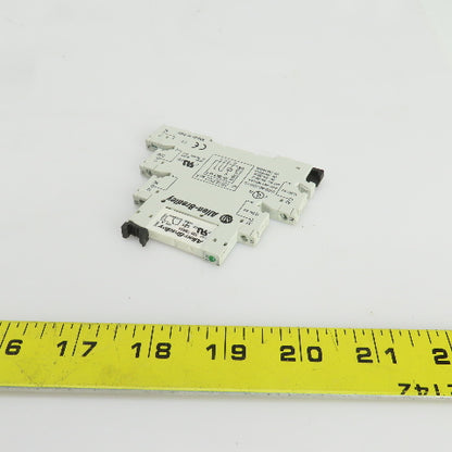 Allen Bradley 700-HLT1U Ser.A Terminal Block W/700-TBR24 Ser.A Relay Lot Of 4