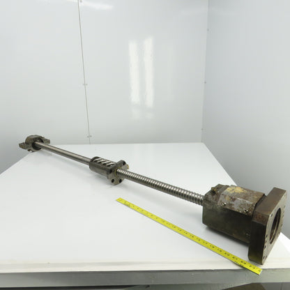 Doosan DMV 4246 X-Axis Lead Screw Assy. 1.575 Diam. 40.2" Travel 65-1/2" OAL