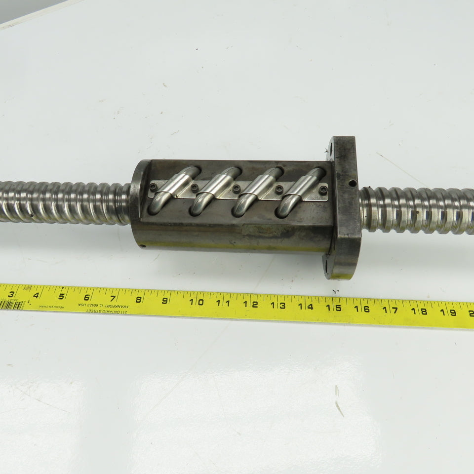 Doosan DMV 4246 X-Axis Lead Screw Assy. 1.575 Diam. 40.2" Travel 65-1/2" OAL