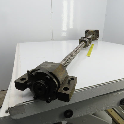 Doosan DMV 4246 X-Axis Lead Screw Assy. 1.575 Diam. 40.2" Travel 65-1/2" OAL