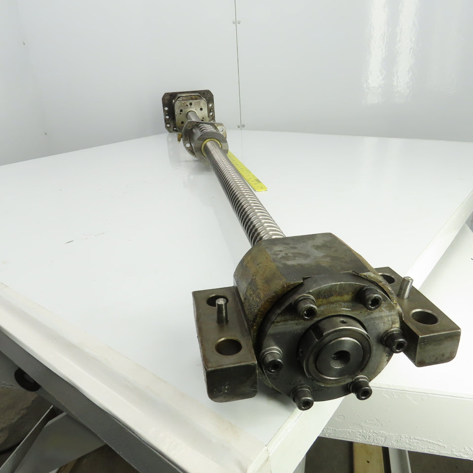 Doosan DMV 4246 X-Axis Lead Screw Assy. 1.575 Diam. 40.2" Travel 65-1/2" OAL