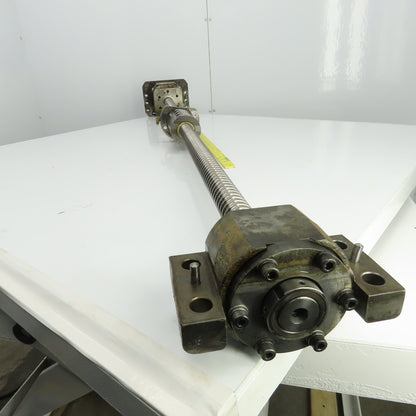 Doosan DMV 4246 X-Axis Lead Screw Assy. 1.575 Diam. 40.2" Travel 65-1/2" OAL