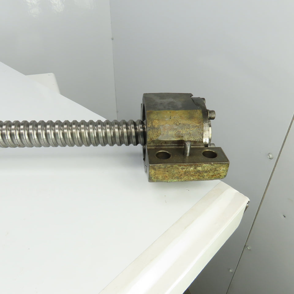 Doosan DMV 4246 X-Axis Lead Screw Assy. 1.575 Diam. 40.2" Travel 65-1/2" OAL