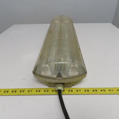 Beghelli 2 Lamp T8 Light Fixture 2' 110V Wet Location
