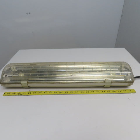 Beghelli 2 Lamp T8 Light Fixture 2' 110V Wet Location