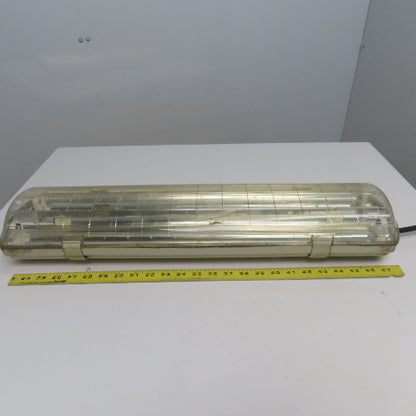 Beghelli 2 Lamp T8 Light Fixture 2' 110V Wet Location