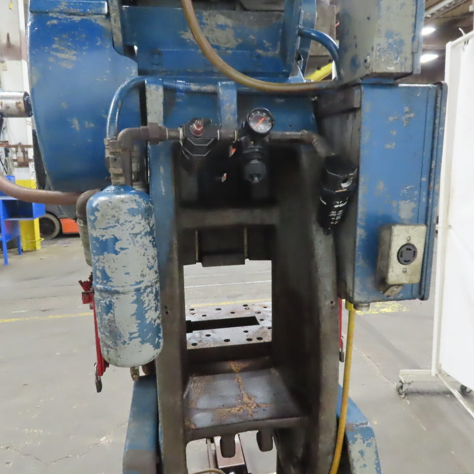 L & S Model 22 20 Ton OBI Punch Press 1-1/2" Stroke 6-1/2" Throat 3Ph